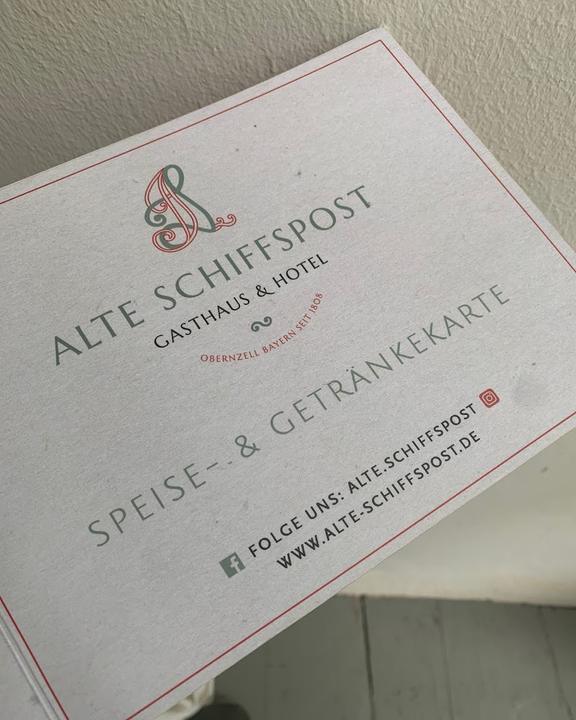 Alte Schiffspost